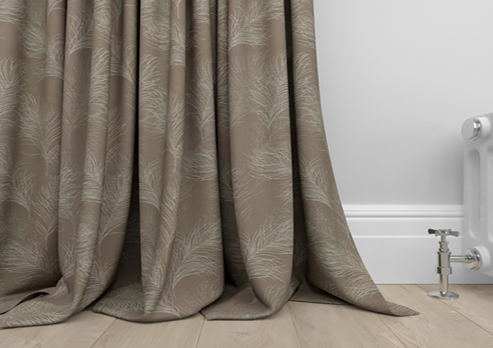 Feather, Coffee - Made to Measure Curtains - Image 6